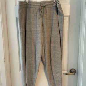 2 pairs of KNIX cozzzy pants fuzzy house pants grey and white